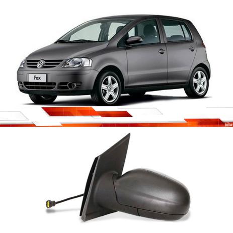 Retrovisor elétrico le fox 2003 ate 2010 preto com espelho - Retrovex Menor preço em Retrovisor elétrico le fox 2003 ate 2010 preto com espelho - Retrovex
