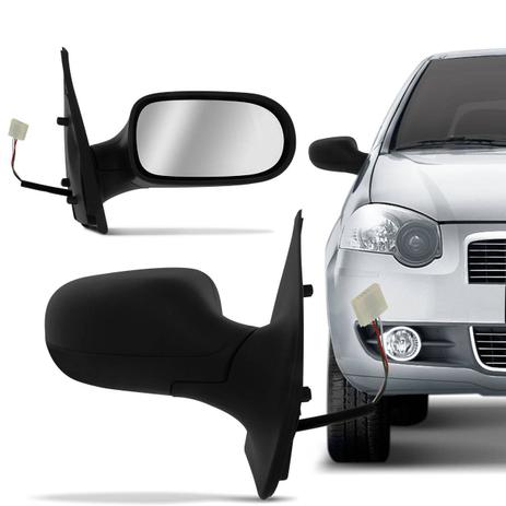 Retrovisor Elétrico Palio Strada G4 2008 2009 2010 2 Portas Preto - Cofran retrovisores Menor preço em Retrovisor Elétrico Palio Strada G4 2008 2009 2010 2 Portas Preto - Cofran retrovisores