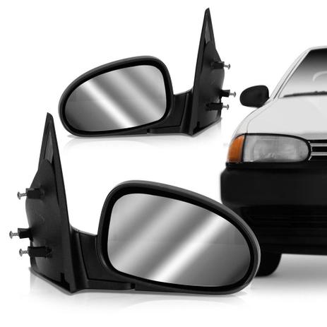 Retrovisor Externo Vw Gol Parati Saveiro Bola 2 Portas 1995 em diante Fixo Lado Direito - Metagal Menor preço em Retrovisor Externo Vw Gol Parati Saveiro Bola 2 Portas 1995 em diante Fixo Lado Direito - Metagal