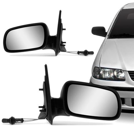 Retrovisor Externo Vw Gol Parati Saveiro G3 2 Portas 2000 a 2005 Com Controle Interno Lado Esquerdo RX123 - Retrovex Menor preço em Retrovisor Externo Vw Gol Parati Saveiro G3 2 Portas 2000 a 2005 Com Controle Interno Lado Esquerdo RX123 - Retrovex