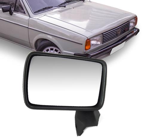 Menor preço em Retrovisor Gol Saveiro Parati Voyage Quadrado 83 84 85 86 87 Fixo Lado Esquerdo - Retrovex