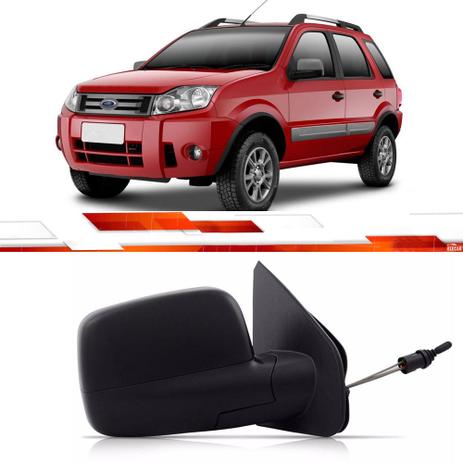 Retrovisor ld ecosport 2003 ate 2007 preto com controle com espelho - Retrovex Menor preço em Retrovisor ld ecosport 2003 ate 2007 preto com controle com espelho - Retrovex