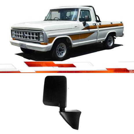 Retrovisor ld f1000 1993 ate 1997 preto carcaça com bojo grande com espelho - Retrovex é boa?