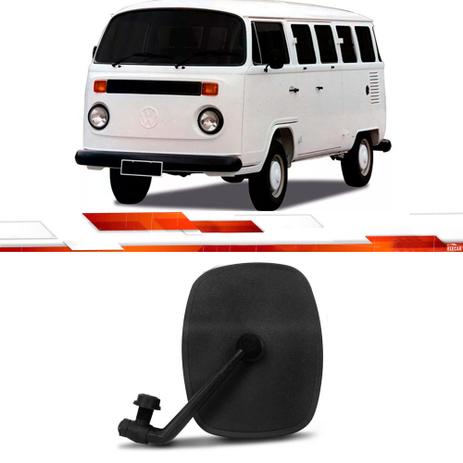 Retrovisor le kombi clipper 1976 ate 1996 preto com espelho - Retrovex Menor preço em Retrovisor le kombi clipper 1976 ate 1996 preto com espelho - Retrovex
