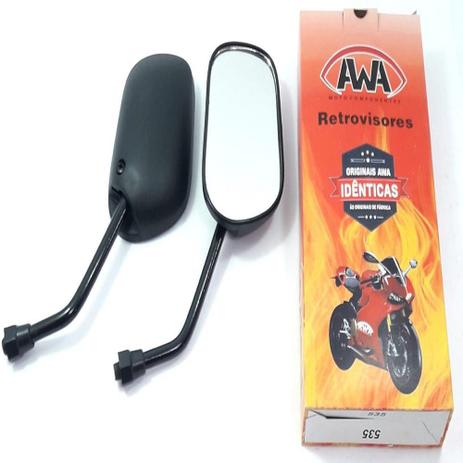 Retrovisor Modelo Mini Titan 125cc - AWA Menor preço em Retrovisor Modelo Mini Titan 125cc - AWA