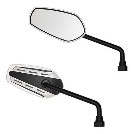 Retrovisor Moto GVS Sport Mini GTX Branco Rosca Honda (Par) Menor preço em Retrovisor Moto GVS Sport Mini GTX Branco Rosca Honda (Par)