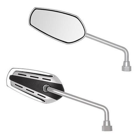 Retrovisor Moto GVS Sport Mini GTX Cromado Rosca Honda (Par) Menor preço em Retrovisor Moto GVS Sport Mini GTX Cromado Rosca Honda (Par)