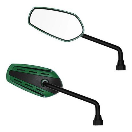 Retrovisor Moto GVS Sport Mini GTX Verde Lente Convexa Rosca Honda (Par) Menor preço em Retrovisor Moto GVS Sport Mini GTX Verde Lente Convexa Rosca Honda (Par)