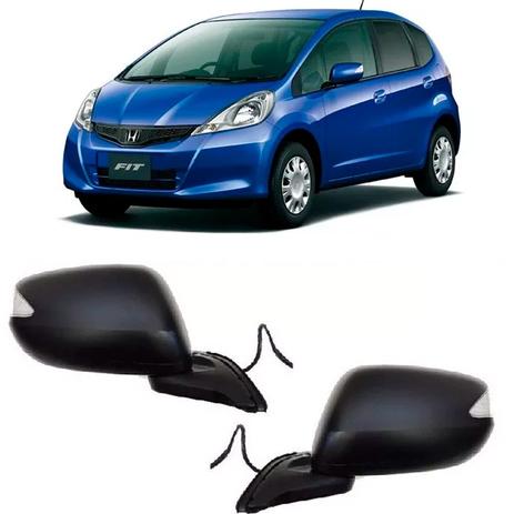 Retrovisor New Civic Fit 2009 2010 2011 2012 2013 Com Pisca - Sp acessórios é boa?