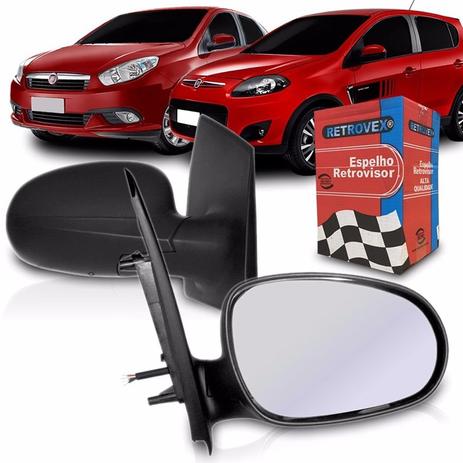 Retrovisor Palio Grand Siena 2012 A 2015 Manual - Retrovex Menor preço em Retrovisor Palio Grand Siena 2012 A 2015 Manual - Retrovex
