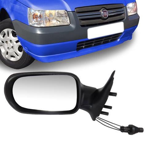 Retrovisor Uno Fire 06 07 08 09 10 11 12 13 14 Com Controle 02 Portas Lado Esquerdo - Retrovex é boa?