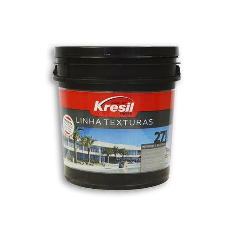 Revestimento Tropical 27kg Branco - Tintas kresil Menor preço em Revestimento Tropical 27kg Branco - Tintas kresil
