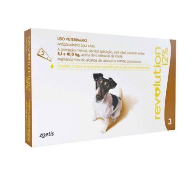 Revolution Antipulga Cães 5 A 10kg - 60mg 3 Pipetas - zoetis Menor preço em Revolution Antipulga Cães 5 A 10kg - 60mg 3 Pipetas - zoetis