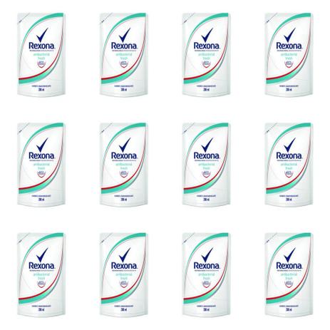Rexona Antibacteriano Fresh Sabonete Líquido Refil 200ml (Kit C/12) Menor preço em Rexona Antibacteriano Fresh Sabonete Líquido Refil 200ml (Kit C/12)