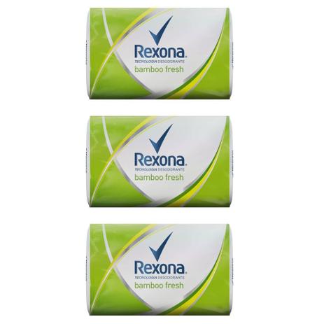 Rexona Bamboo Fresh Sabonete 84g (Kit C/03) é boa?