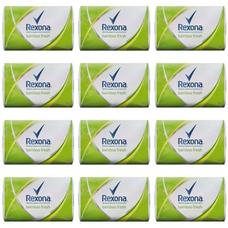 Rexona Bamboo Fresh Sabonete 84g (Kit C/12) Menor preço em Rexona Bamboo Fresh Sabonete 84g (Kit C/12)