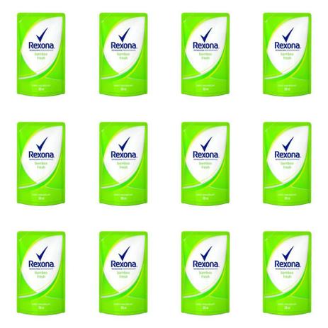 Rexona Bamboo Fresh Sabonete Líquido Refil 200ml (Kit C/12) Menor preço em Rexona Bamboo Fresh Sabonete Líquido Refil 200ml (Kit C/12)
