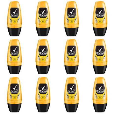 Rexona Men V8 Desodorante Rollon Masculino 50ml (Kit C/12) Menor preço em Rexona Men V8 Desodorante Rollon Masculino 50ml (Kit C/12)