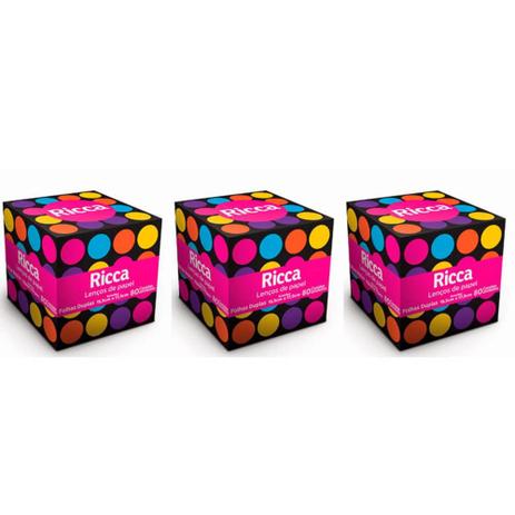 Ricca 3743 Lenços De Papel (Kit C/03) é boa?