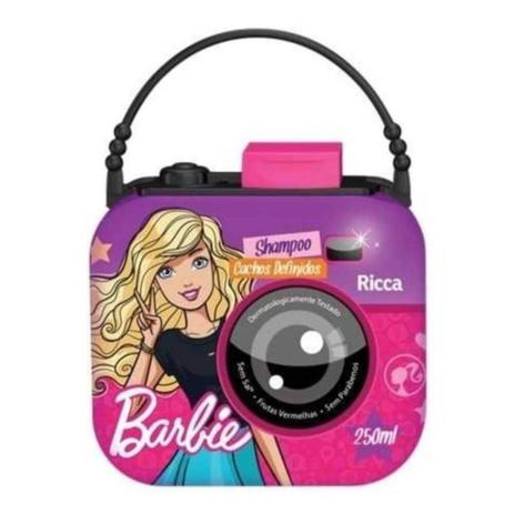 Ricca Barbie Câmera Digital Cachos Definidos Shampoo 250ml Menor preço em Ricca Barbie Câmera Digital Cachos Definidos Shampoo 250ml