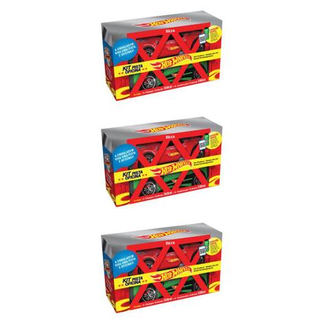 Ricca Hot Wheels Pista Oficina Shampoo + Condicionador 300ml (Kit C/03) Menor preço em Ricca Hot Wheels Pista Oficina Shampoo + Condicionador 300ml (Kit C/03)