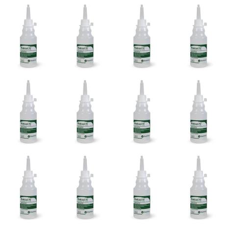 Rioquímica Álcool 70 Etílico Almotolia 100ml (Kit C/12) Menor preço em Rioquímica Álcool 70 Etílico Almotolia 100ml (Kit C/12)
