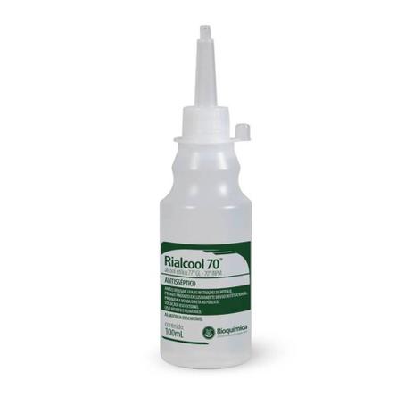 Rioquímica Álcool 70 Etílico Almotolia 100ml Menor preço em Rioquímica Álcool 70 Etílico Almotolia 100ml