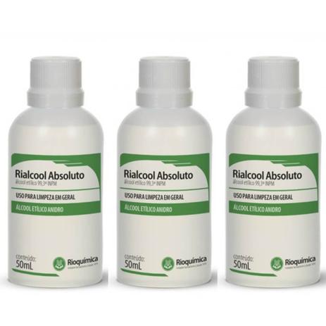 Rioquímica Álcool 99.5 Absoluto 50ml (Kit C/03) é boa?