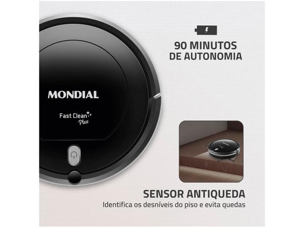 Robô Aspirador Inteligente Mondial RB-03 35W