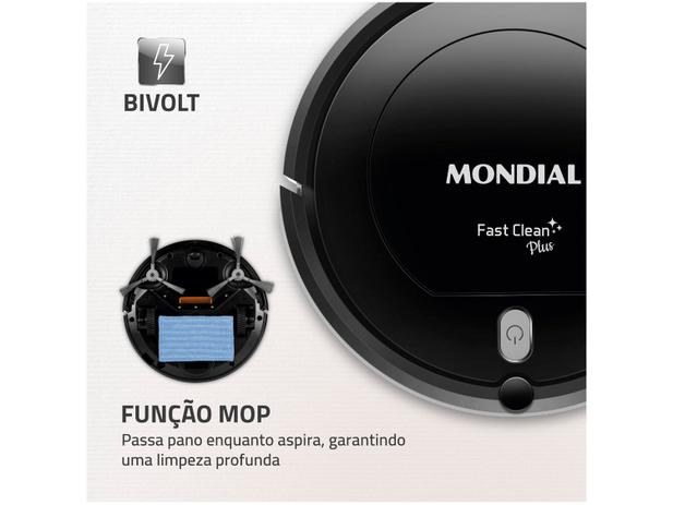 Robô Aspirador Inteligente Mondial RB-03 35W