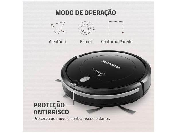 Robô Aspirador Inteligente Mondial RB-03 35W
