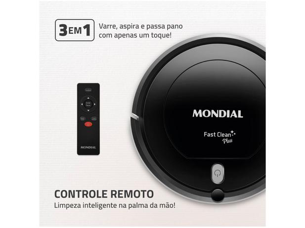 Robô Aspirador Inteligente Mondial RB-03 35W