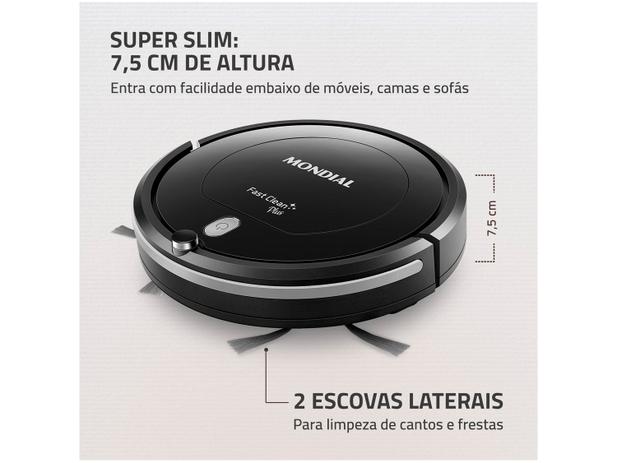 Robô Aspirador Inteligente Mondial RB-03 35W