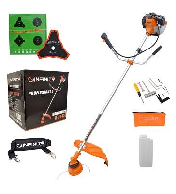 Roçadeira a Gasolina, 52 CC, 2,5 Hp - IF-RG520 - Infinity - Infinity tools Menor preço em Roçadeira a Gasolina, 52 CC, 2,5 Hp - IF-RG520 - Infinity - Infinity tools