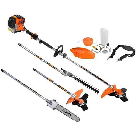 Roçadeira Gasolina GRM430 Multifuncional 4x1 Terra Menor preço em Roçadeira Gasolina GRM430 Multifuncional 4x1 Terra