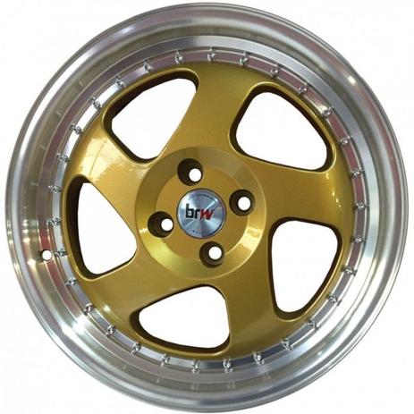 Menor preço em Roda BRW-1050 aro 17X7 4X100 ou 5x100 Prata  jogo