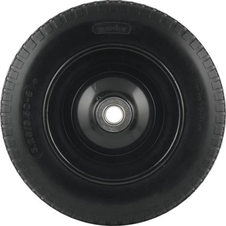 Roda Completa com Pneu Maciço Furo de 1” - Vonder Menor preço em Roda Completa com Pneu Maciço Furo de 1” - Vonder
