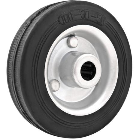 Roda de borracha 3” linha leve - Vonder Menor preço em Roda de borracha 3” linha leve - Vonder