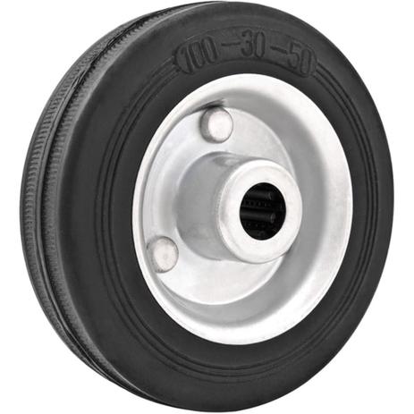Roda de borracha 5” linha leve - Vonder Menor preço em Roda de borracha 5” linha leve - Vonder