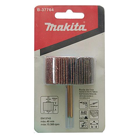 Roda de Lixa - Grão 40 - B-37794 - Makita Menor preço em Roda de Lixa - Grão 40 - B-37794 - Makita