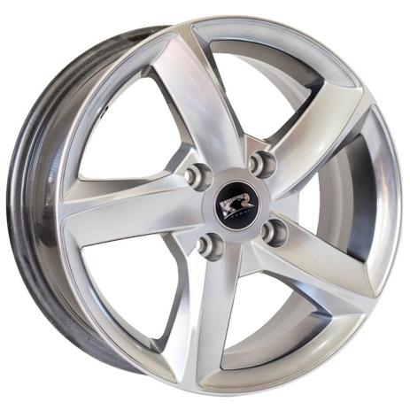 Roda K40 Aro 17x7 4x100 Prata KR Menor preço em Roda K40 Aro 17x7 4x100 Prata KR