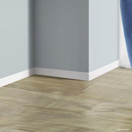 Rodapé de Poliestireno Espaço Branco 70mm x 15mm x 2200mm Menor preço em Rodapé de Poliestireno Espaço Branco 70mm x 15mm x 2200mm