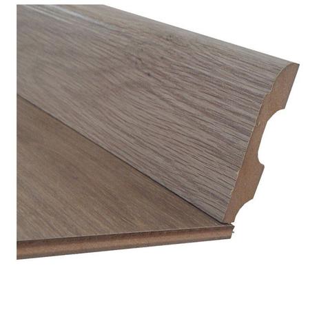Rodapé Durafloor Clean Carvalho Dover / Ravello 18mm x 80mm x 2100mm Menor preço em Rodapé Durafloor Clean Carvalho Dover / Ravello 18mm x 80mm x 2100mm