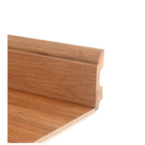 Rodapé Durafloor Clean Carvalho Hanover 18mm x 80mm x 2100mm Menor preço em Rodapé Durafloor Clean Carvalho Hanover 18mm x 80mm x 2100mm