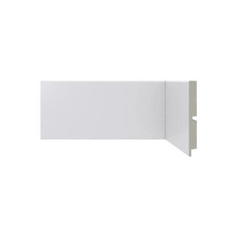 Rodapé em Poliestireno Moderna 454 Branco 10x240cm - Santa Luzia Menor preço em Rodapé em Poliestireno Moderna 454 Branco 10x240cm - Santa Luzia