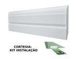 Rodape eva flexível autocolante RP04 - 7cm x 1cm - Rolo 10m com kit instalação - VINIFLEX Menor preço em Rodape eva flexível autocolante RP04 - 7cm x 1cm - Rolo 10m com kit instalação - VINIFLEX