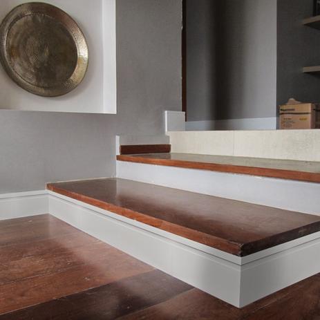 Rodapé MDF 1502 Moldufama 15mmx15cm Metro Linear Branco Menor preço em Rodapé MDF 1502 Moldufama 15mmx15cm Metro Linear Branco