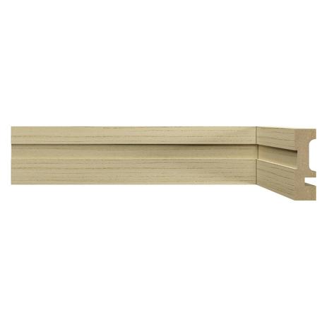 Rodapé MDF 15mmx5cm 502 Moldufama Metro Linear Capri Menor preço em Rodapé MDF 15mmx5cm 502 Moldufama Metro Linear Capri