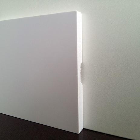 Rodapé Moldura Poliestireno Liso 10cm X 2,40m - RMPS10L - FORMIX 3D Menor preço em Rodapé Moldura Poliestireno Liso 10cm X 2,40m - RMPS10L - FORMIX 3D