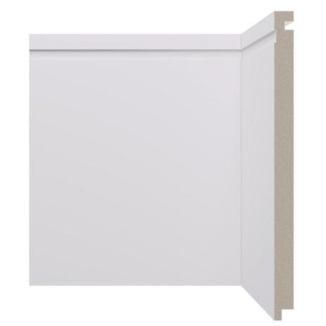 Rodapé Santa Luzia Moderna 546 16mmx25cm Metro Linear Branco Menor preço em Rodapé Santa Luzia Moderna 546 16mmx25cm Metro Linear Branco